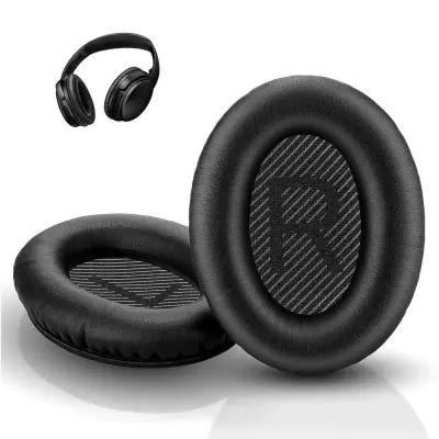 1 par jastučića za uši kompatibilnih s Bose QC35/SoundTrue Crna
