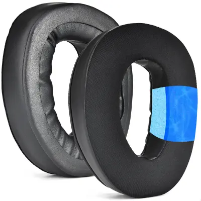 Jastučići za uši za Sennheiser GSP 370/350/303/302/301/300 1 par Crna