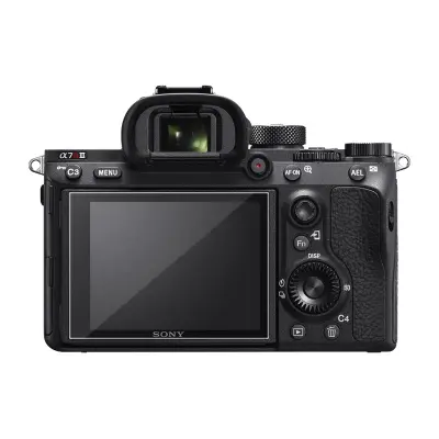 Zaštitna folija za zaslon s lučnim rubom, otporna na eksploziju i otiske prstiju za SONY fotoaparat Prozirna