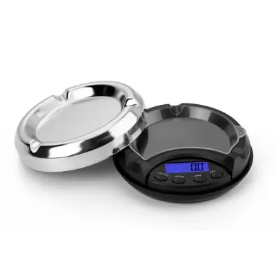 Prijenosna digitalna vaga ABS crna 200g/0.01g Crna