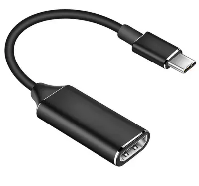 USB-C na HDMI adapter 4K Crna