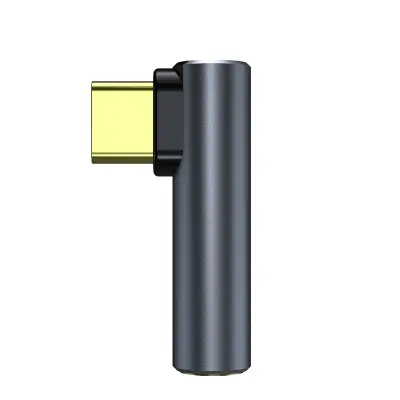 USB C na 3,5 mm audio adapter Crna