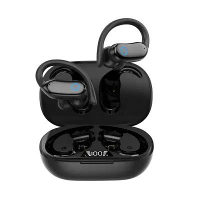 Bežične slušalice IPX7 za sport Crna