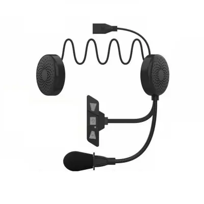 Bluetooth 5.2 Slušalice za motociklističku kacigu Crna