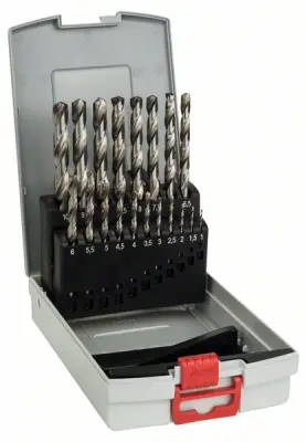 Set svrdala za metal Bosch Professional HSS-G 135° ProBox 19-dijelni