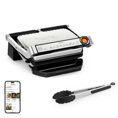 Toster grill Tefal GC718D10 roštilj OptiGrill + Tefal hvataljke