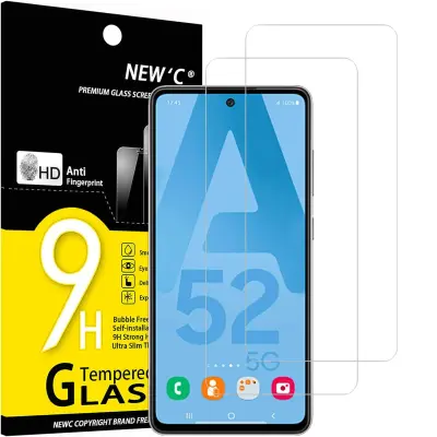 Zaštitnik zaslona Samsung Galaxy A52\/A52 5G\/A52S 5G kaljeno staklo pakiranje od 2 komada Providna