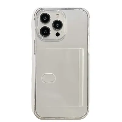 Futrola za telefon sa bočnim utorom za kartice Prozirna