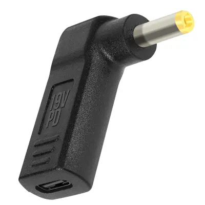Kutni adapter za punjenje USB-C na DC 5.5 x 2.5mm