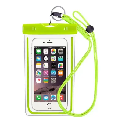 Podvodna futrola za telefon Univerzalna vodootporna futrola - Zelena Zelena