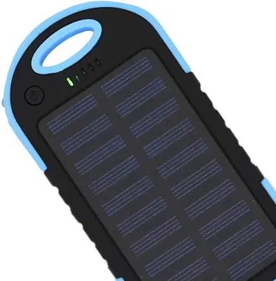 Powerbank 5000 mAh - vodootporan - plavi Plava