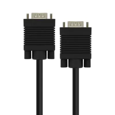 VGA muški na VGA muški kabel video adapter 20m LinQ crni
