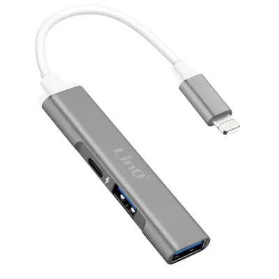 Lightning Hub na 2 USB porta i 1 Lightning port Punjenje / sinkronizacija LinQ