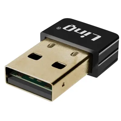 USB WiFi Stick 150Mbps Mrežni adapter Ultra-kompaktan LinQ Crni