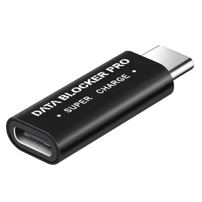 USB-C blokator podataka, Data Blocker Super Charge crni