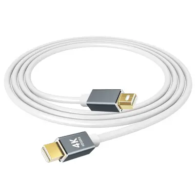 Video kabel Mini DisplayPort muški na Mini DisplayPort muški 1.8m bijeli