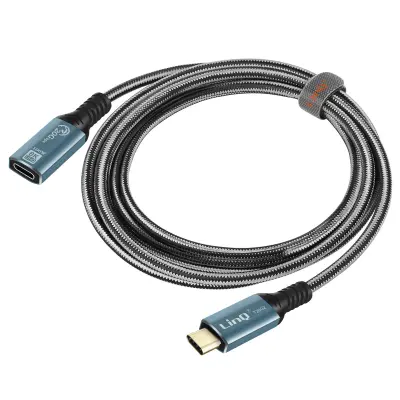 Produžni USB-C kabel punjenje 100W Video 8K prijenos 20 Gbps 2m LinQ