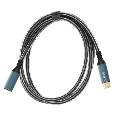 Produžni USB-C kabel punjenje 100W Video 8K prijenos 20 Gbps 1.2m LinQ
