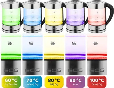 ECG RK 1777 Colore kuhalo za vodu