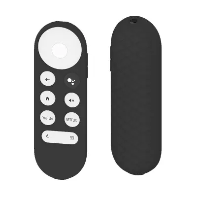 Silikonska zaštitna futrola za novi Google Chromecast 2020 daljinski upravljač Crna