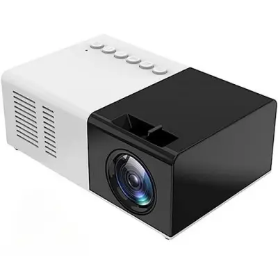 Prijenosni mini projektor 480x360 P s HDMI USB sučeljem / daljinskim upravljačem null