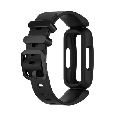 Silikonska narukvica za Fitbit Inspire 2, Fitbit Ace 3 Crna