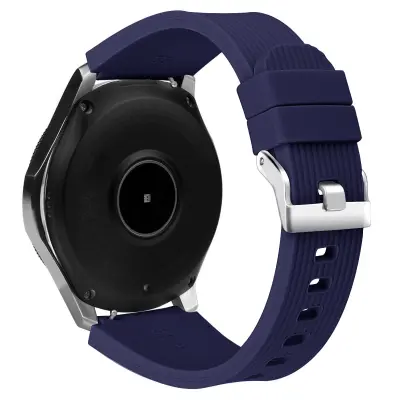 Samsung Galaxy Watch 46 mm narukvica od mekog silikona plava (L) Plava