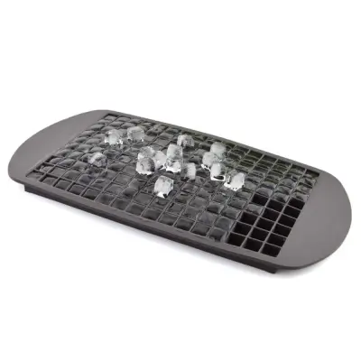 Kalup za led za 160 mini kockica leda silikonski crni Crna