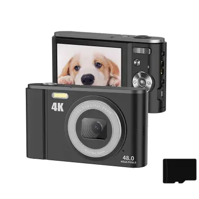 Digitalni fotoaparat 4K 48MP 16x zum 2,8-inčni zaslon null