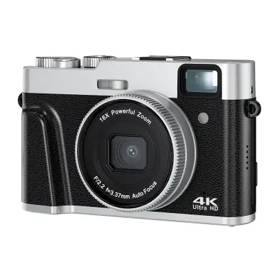 Digitalni fotoaparat 4K/48MP/16X zum/autofokus/tražilo/protiv trešnje Crna