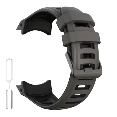 Silikonski remen za sat zamjenski za Garmin Instinct 2X Solar Band, 22 mm Crna