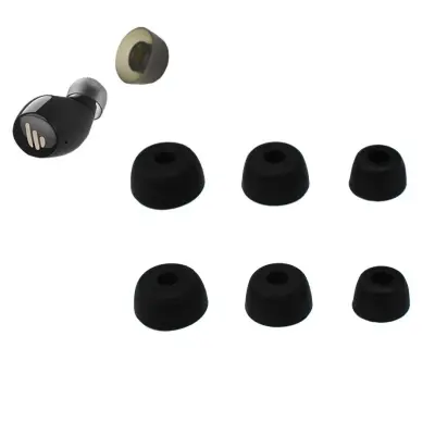 Silikonski nastavci za uši za Jabra Elite 75t/65t/Active/Sport Evolve, S/M/L Crna