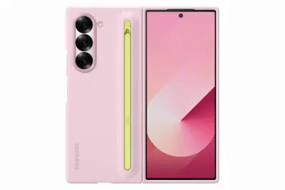 Zaština slim maska za Samsung Galaxy Z Fold6 s olovkom roza EF-OF95PCPEGWW