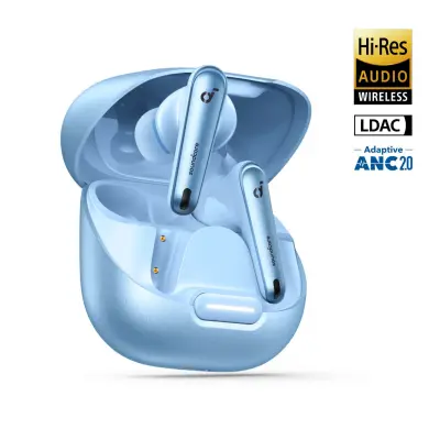 Anker Soundcore Liberty 4 NC bežične slušalice, svijetloplave