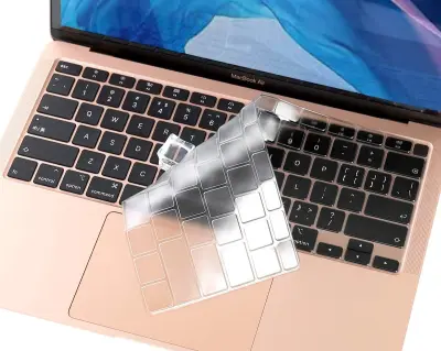 Navlaka za tipkovnicu kompatibilna s MacBook Air 13" prozirna Prozirna