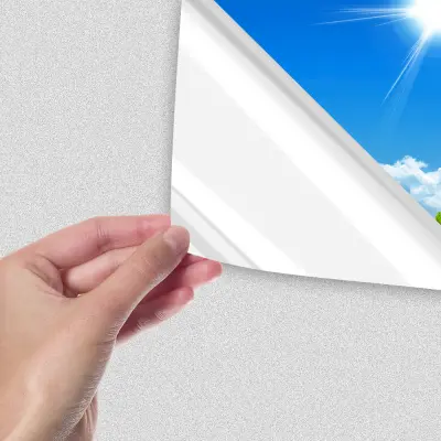 Vrhunska folija za prozore za zamračivanje i privatnost Bijela