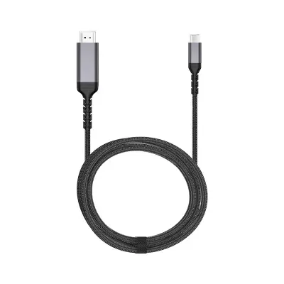 4K 60Hz Adapter Kabel USB C do HDMI Pretvarač Crna