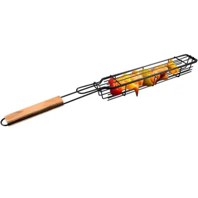 BBQ & košara za povrće Crna