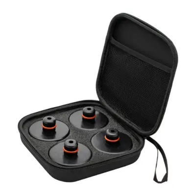 Adapter podložaka za dizalicu 4 komada Crna