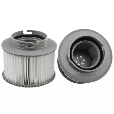2 komada - Zamjenski filter za bazen za MSpa FD2089 Siva/Bijela - Filter za bazen Siva/Bijela