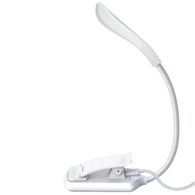 LED svjetiljka s kvačicom za zaštitu očiju s 3 načina osvjetljenja Bijela