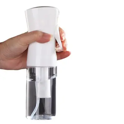Raspršivač za kosu - plastična bočica za vodu, bijela, 300 ml