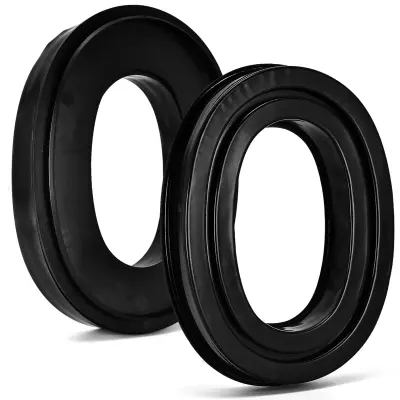 2-Pakiranja Jastučića za uši - Gel Earpads za 3M Peltor štitnike za uši Crna