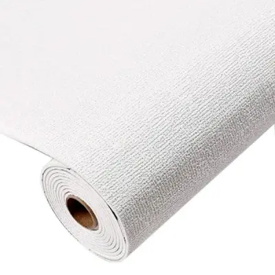 Samoljepljive vinilne tapete, vodootporne i perive, za dekoraciju zidova bez alata (Bijela, 35x500 cm) | WALLPOSH