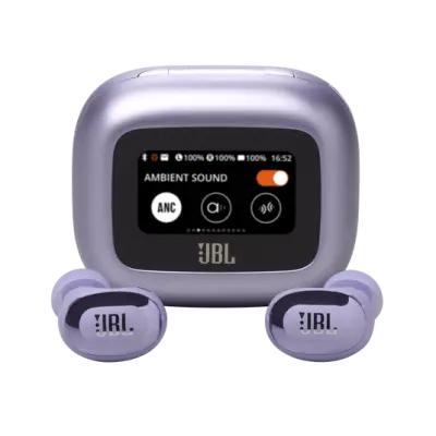 Slušalice bluetooth potpuno bežične JBL LIVE BUDS 3 ljubičaste