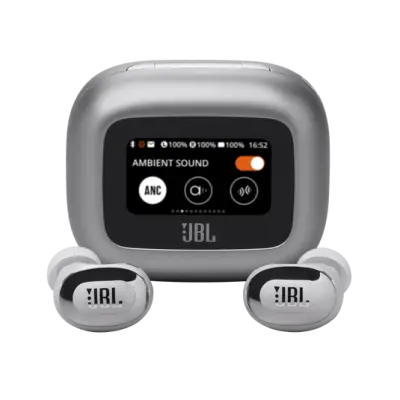 Slušalice bluetooth potpuno bežične JBL LIVE BUDS 3 srebrne