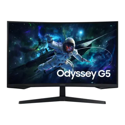 Samsung 80 cm (31,5") S32CG554EU 2560x1440 zakrivljeni gaming monitor 165 Hz VA 1 ms HDMI DisplayPort FreeSync HDR10+ OdysseyG5