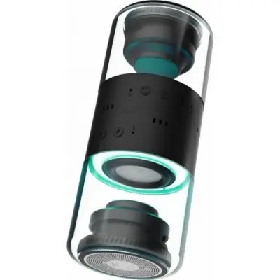 Bluetooth zvučnik 5.0 WiShake Vibes s 4 seta LED svjetala i magnetskom kopčom