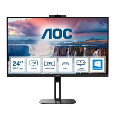 AOC 24V5CW 23,8", 2xHDMI, DP, USB-C, WEBC