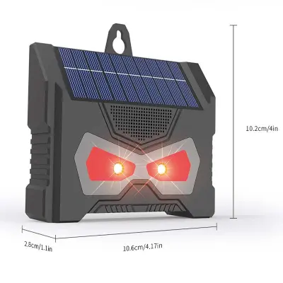 Solarni Odbojnik za Životinje Crna